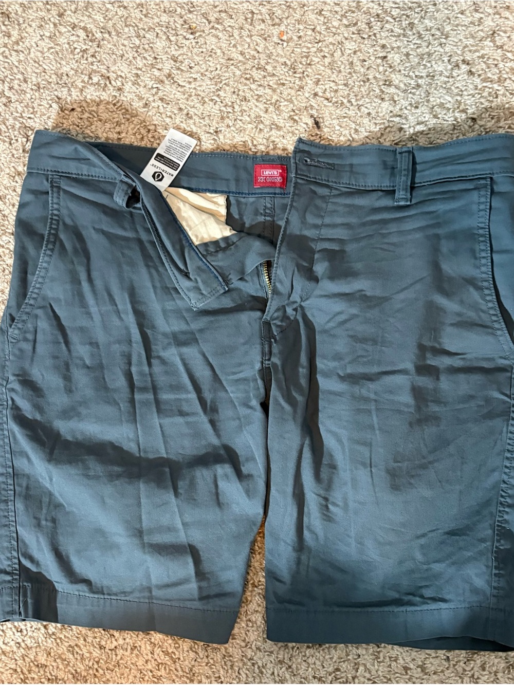 Levi's Men's Slate Blue Chino Shorts